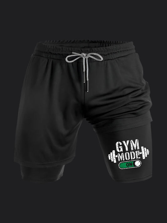 Gym Mode On BombApe Performance Shorts