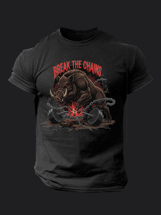 BREAK THE CHAINS BombApe Gym T-shirt