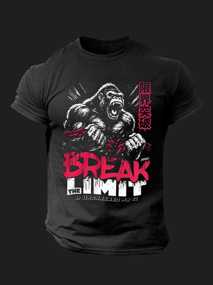 Motivational Gorilla BombApe Gym T-shirt