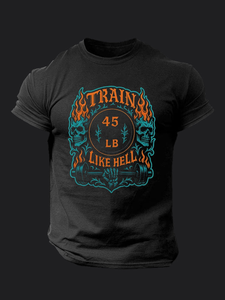 Train Like Hell BombApe Gym T-shirt