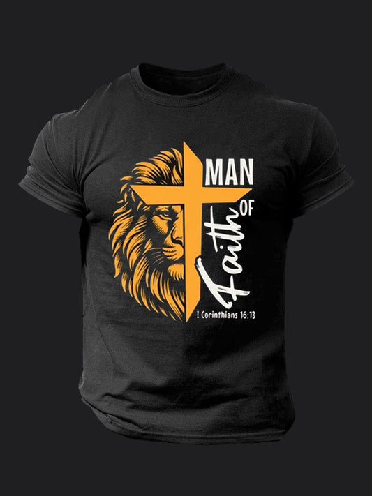 Man Of Faith BombApe Gym T-shirt