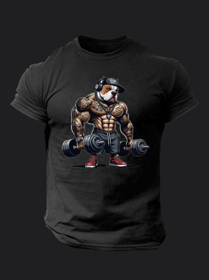 Gym Rat Pitbull BombApe Gym T-shirt
