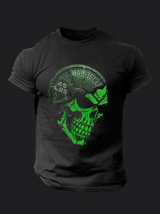 Skull and Barbell BombApe Gym T-shirt