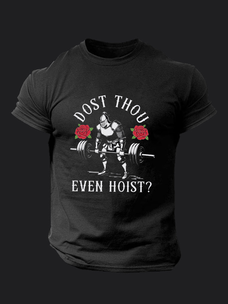 Dost Thou Even Hoist BombApe GymT-shirt
