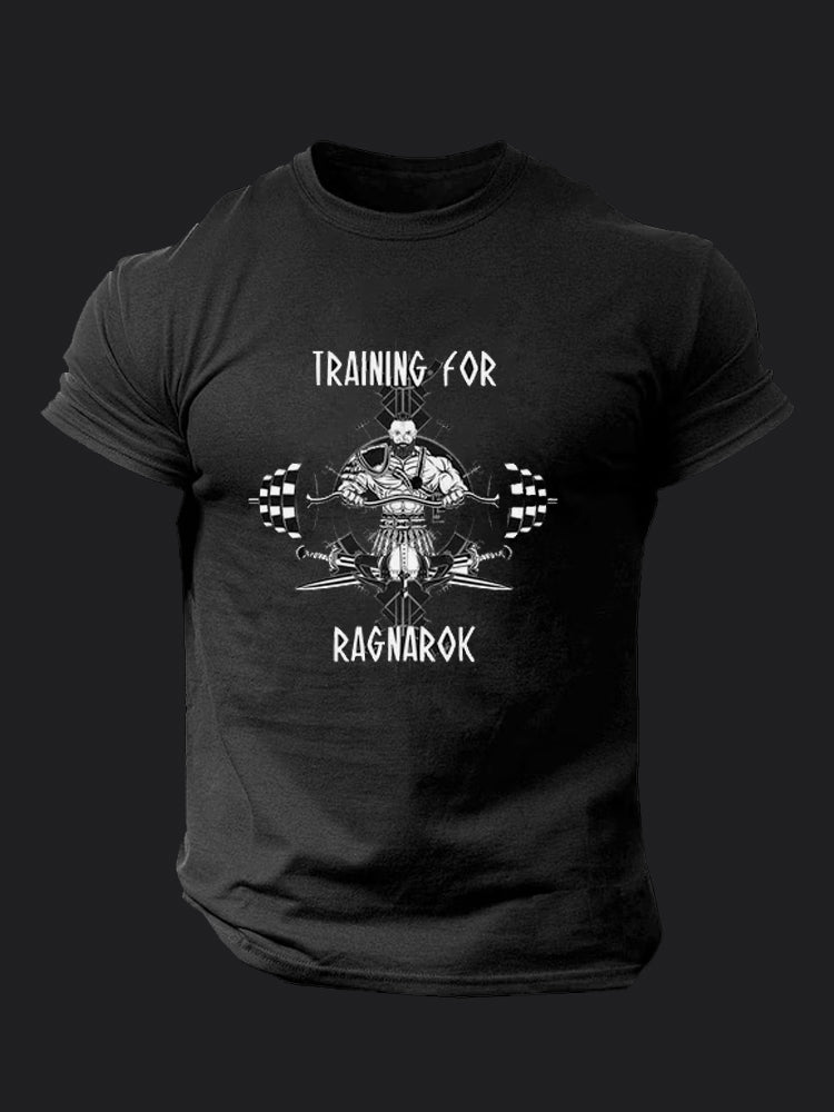 Training for Ragnarok BombApe Gym T-shirt