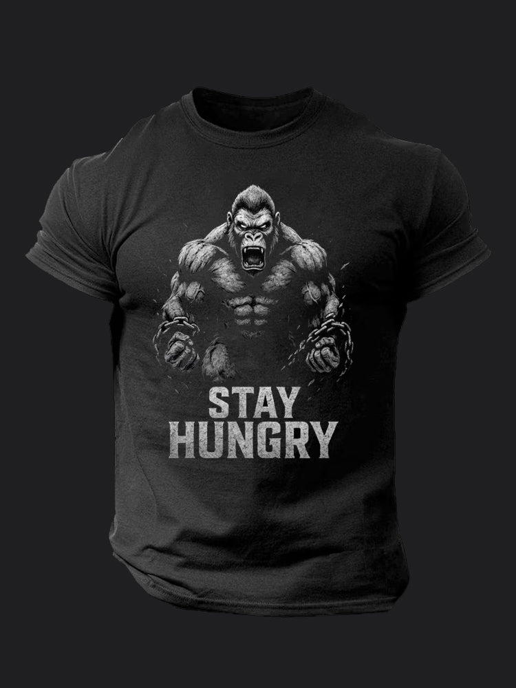 Stay Hungry BombApe Gym T-shirt