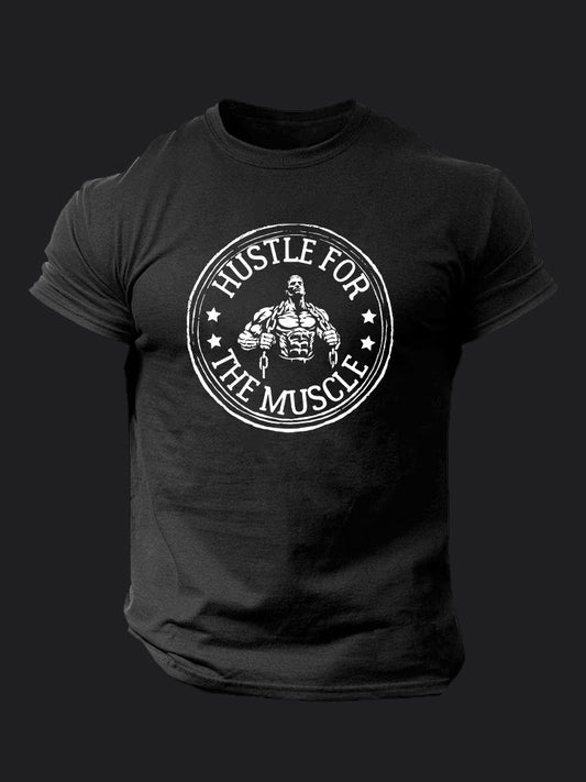 Hustle For The Muscle BombApe Gym T-shirt