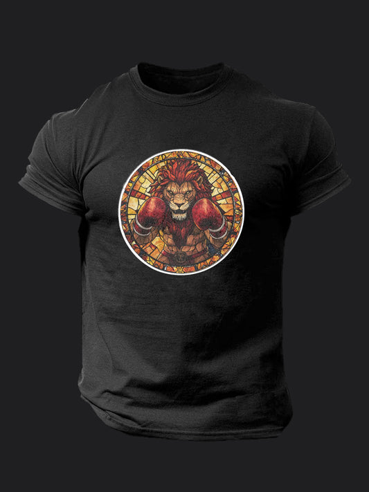 Boxing Lion BombApe Gym T-shirt
