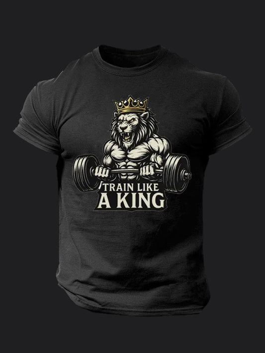 Train Like a King BombApe Gym T-shirt
