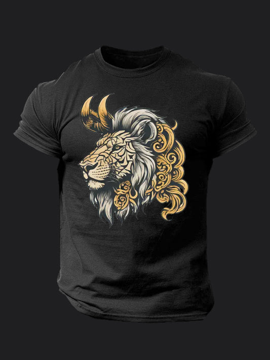 Lion And Buffalo BombApe Gym T-shirt
