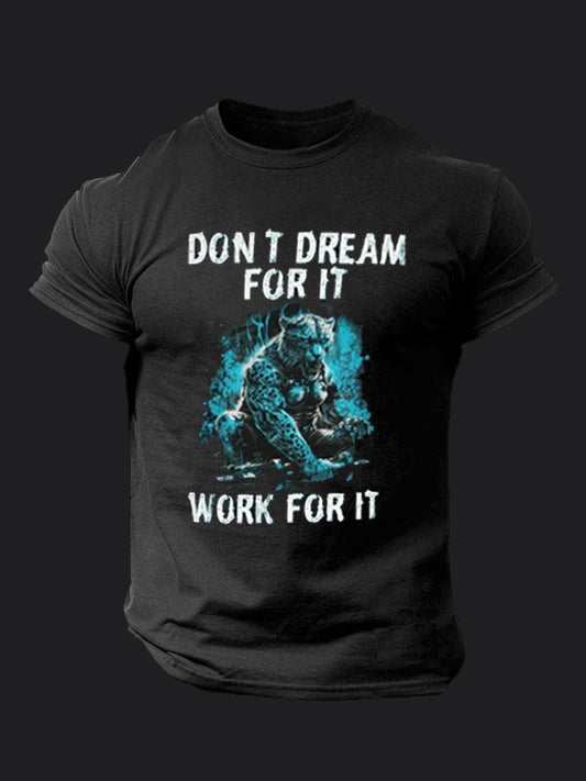 Work For It BombApe Gym T-shirt