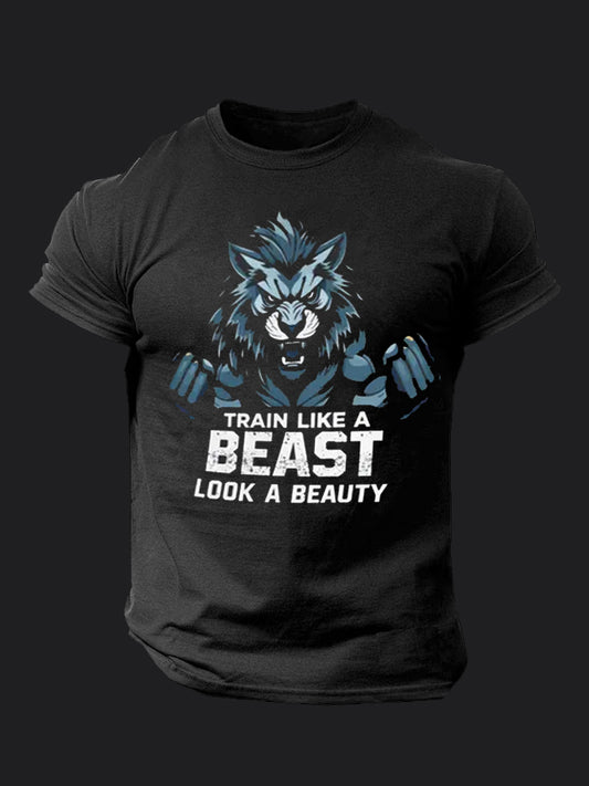Train Like a Beast BombApe Gym T-shirt