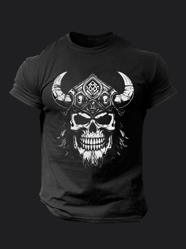 Viking Skull BombApe Gym T-shirt