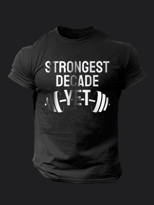 Strongest Decade Yet BombApe Gym T-shirt