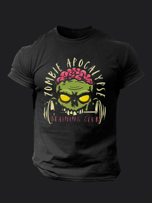 Zombie Apocalypse Training Club BombApe Gym T-shirt