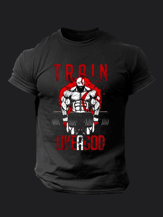 Train Like A God BombApe Gym T-shirt