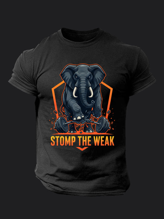STOMP THE WEAK BombApe Gym T-shirt