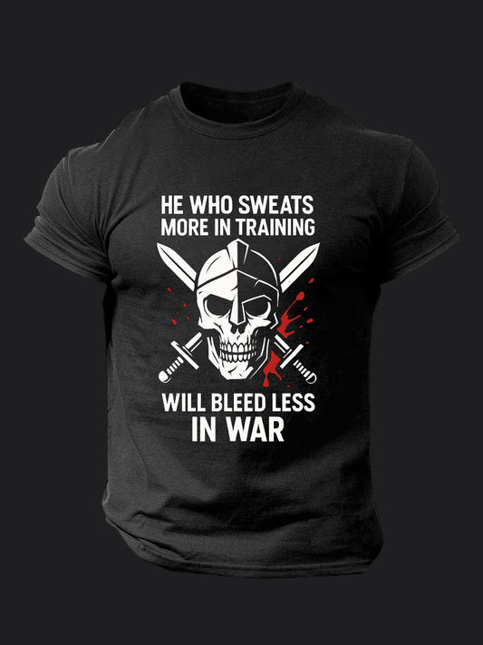 He Who Sweats BombApe Gym T-shirt