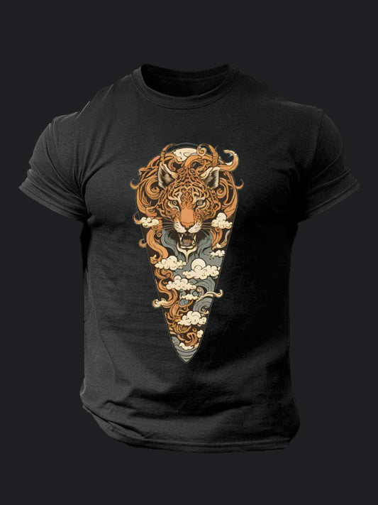 Clouds Tiger BombApe Gym T-shirt