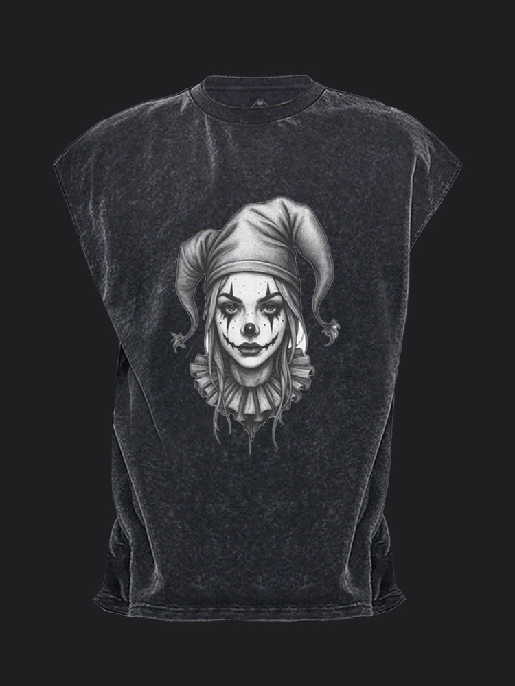Spooky Clown BombApe Cut Off Tank