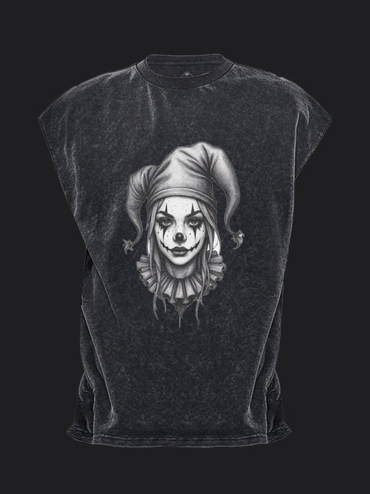 Spooky Clown BombApe Cut Off Tank