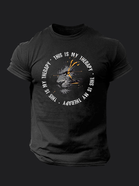 This is My Therapy BombApe Gym T-shirt