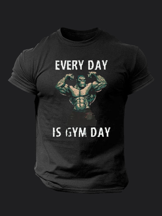 Every Day is Gym Day BombApe Gym T-shirt