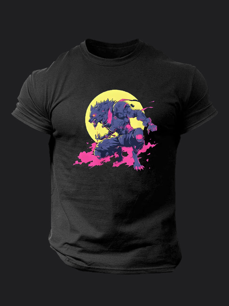 Sci-Fi Werewolf BombApe Gym T-shirt