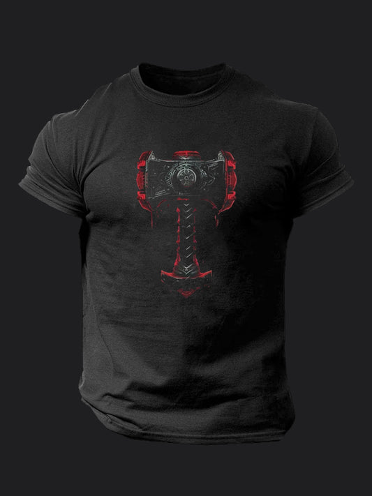 Viking Themed Hammer BombApe Gym T-shirt