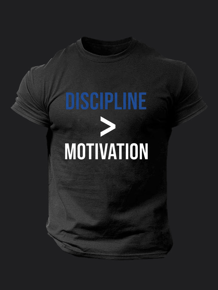 Discipline > Motivation BombApe Gym T-shirt