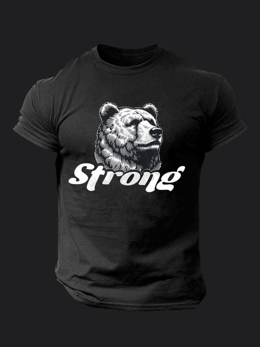 Strong Bear BombApe Gym T-shirt