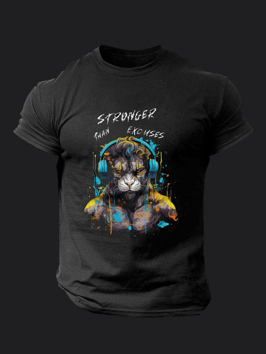 Stronger Than Excuses BombApe GymT-shirt