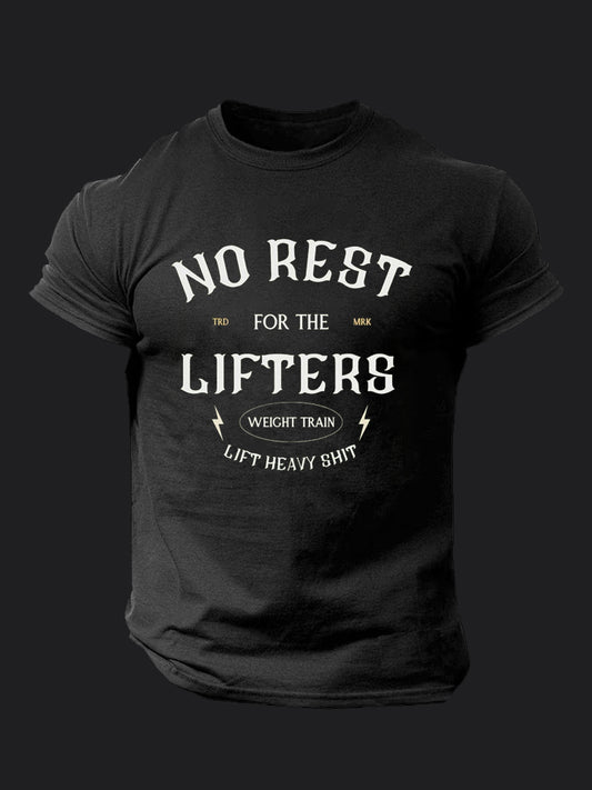No Rest for the Lifter BombApe Gym T-shirt