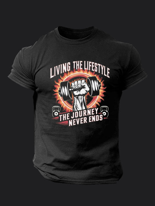 Living The Lifestyle BombApe Gym T-shirt