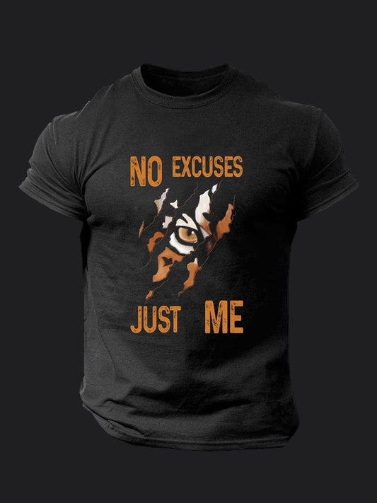 No Excuses Just Me BombApe Gym T-shirt