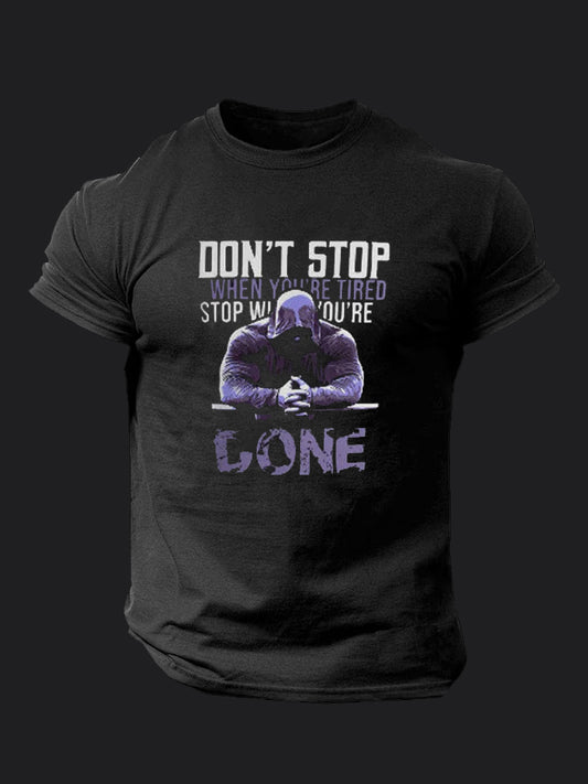 Don't Stop BombApe Gym T-shirt