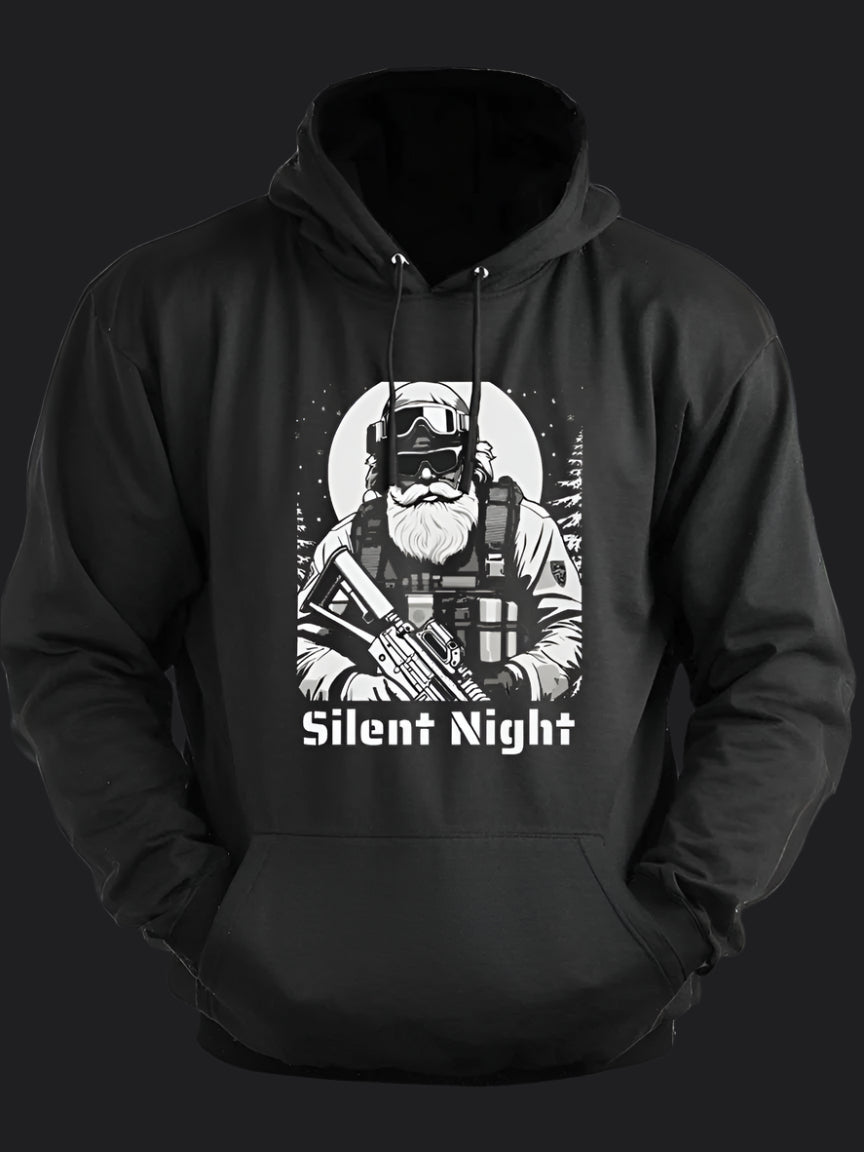 Tactical Santa BombApe Gym Hoodie