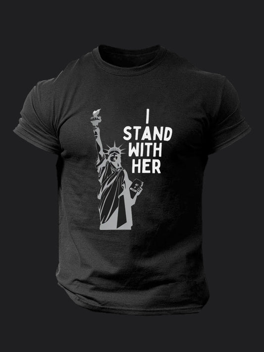 I Stand With Her BombApe Gym T-shirt