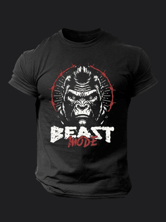 Beast Mode Gorilla BombApe Gym T-shirt