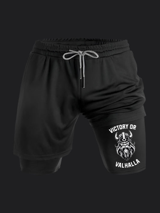 Victory Or Valhalla BombApe Performance Shorts