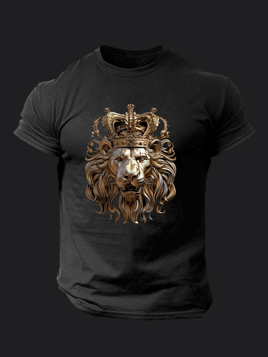 Gold King Crown BombApe Gym T-shirt