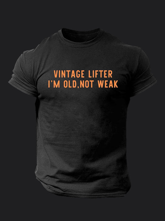 I‘m Old Not Weak BombApe Gym T-shirt