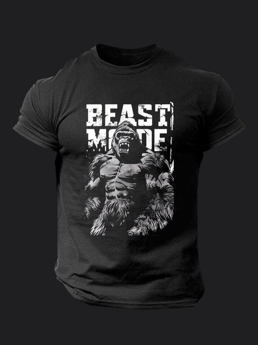 Beast Mode Gorilla BombApe Gym T-shirt