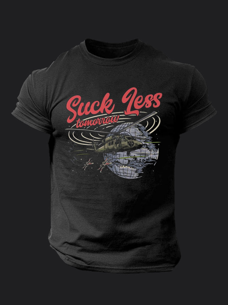 Suck Less BombApe Gym T-shirt