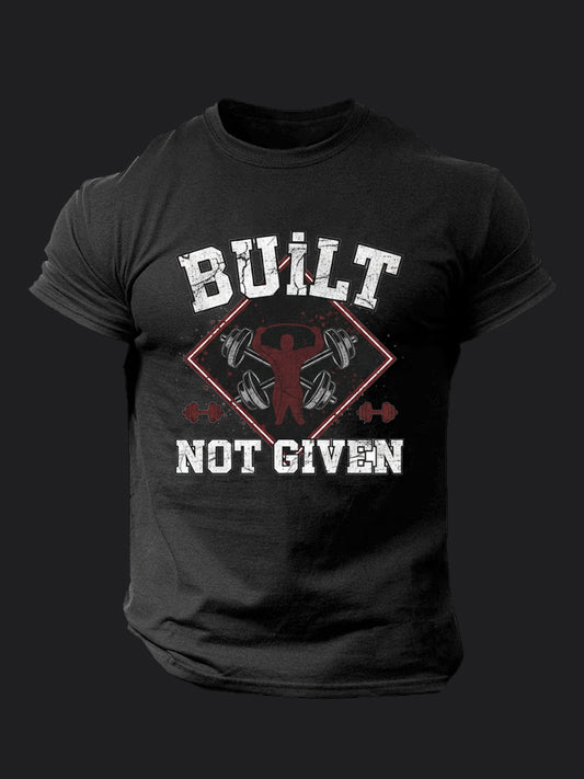 Built Not Given BombApe Gym T-shirt