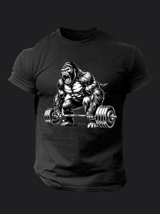 Weightlifting Gorilla BombApe Gym T-shirt