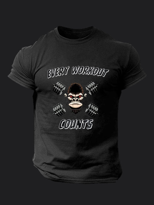 Every Workout Counts BombApe Gym T-shirt