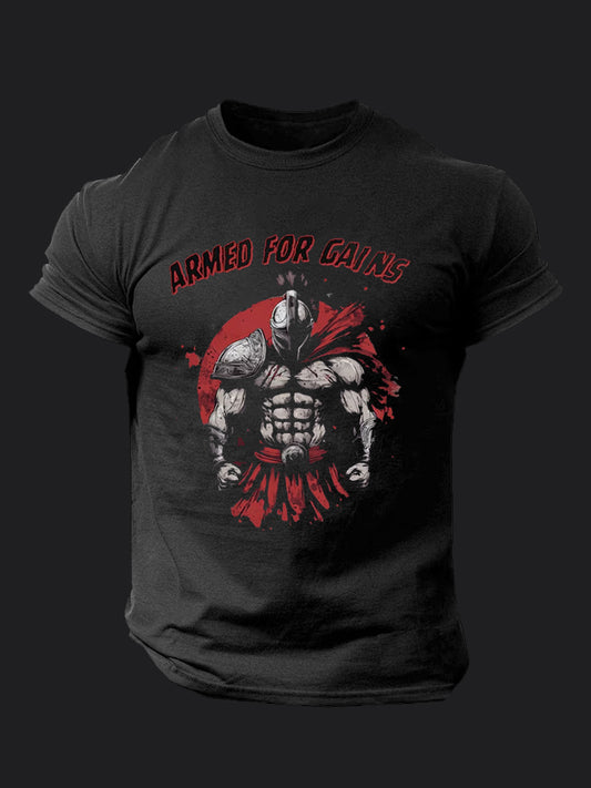 Warrior Gains BombApe Gym T-shirt