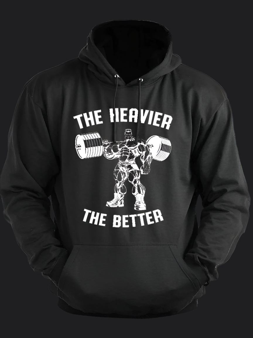 The Heavier The Better BombApe Gym Hoodie