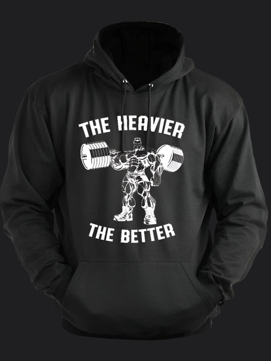The Heavier The Better BombApe Gym Hoodie